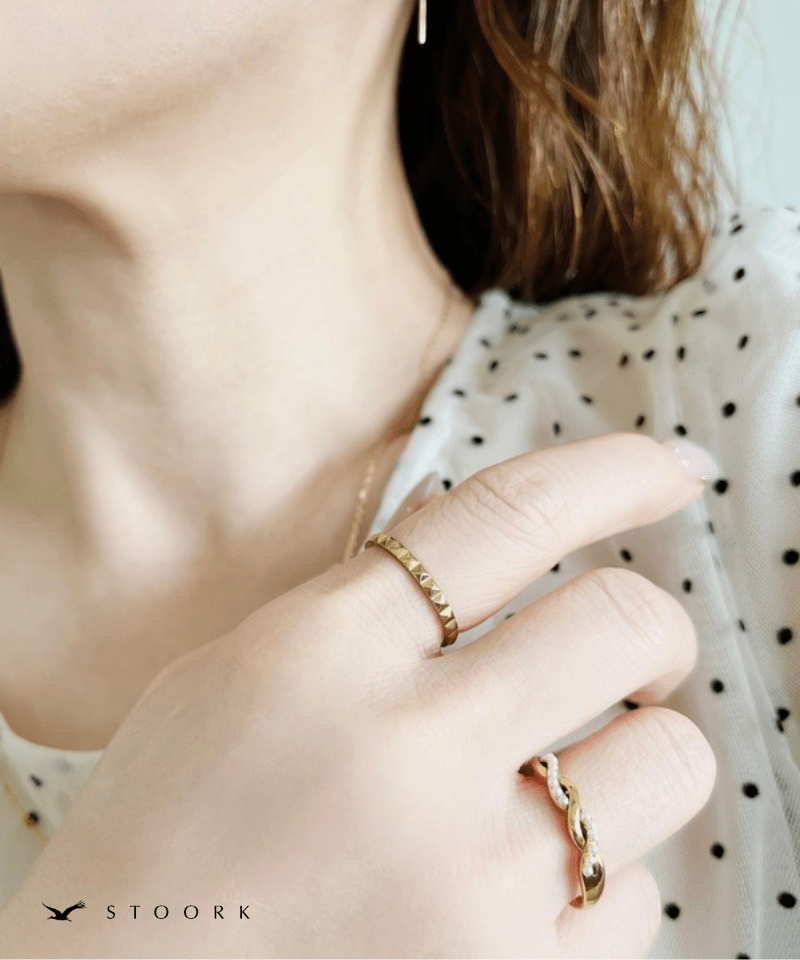 【再入荷】Studded Ring - stoork