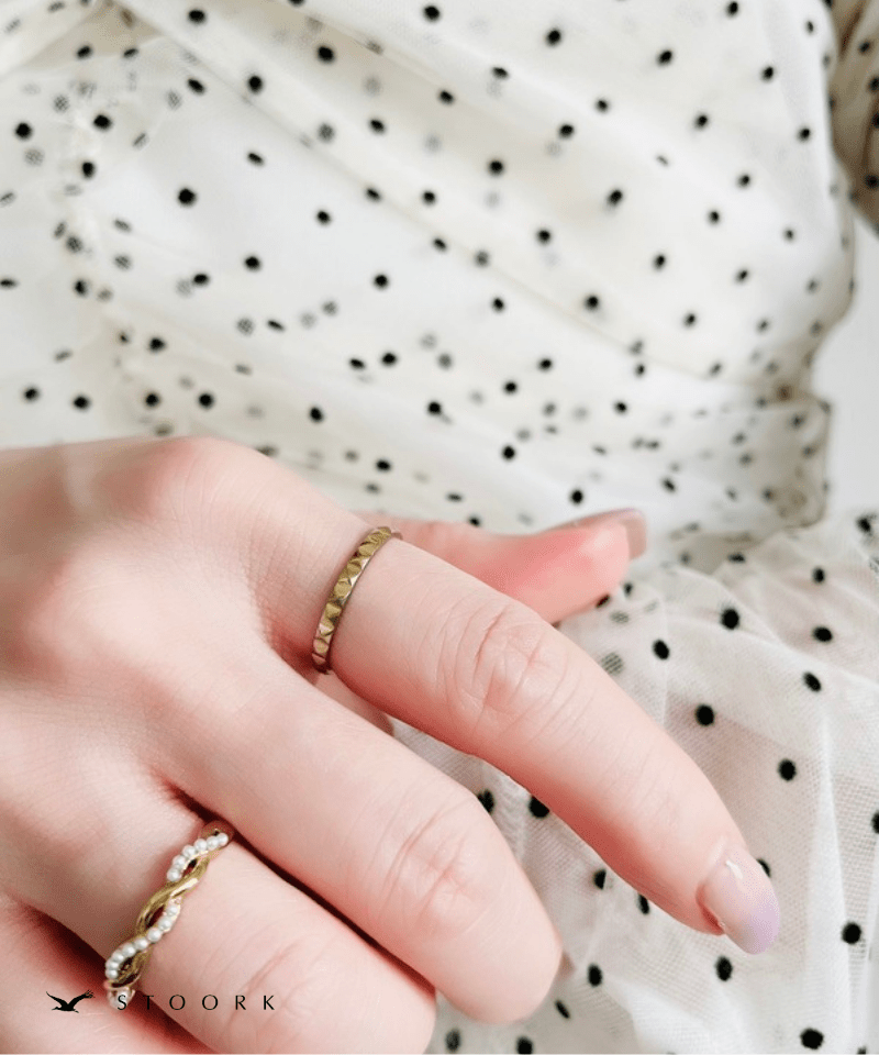 【再入荷】Studded Ring - stoork