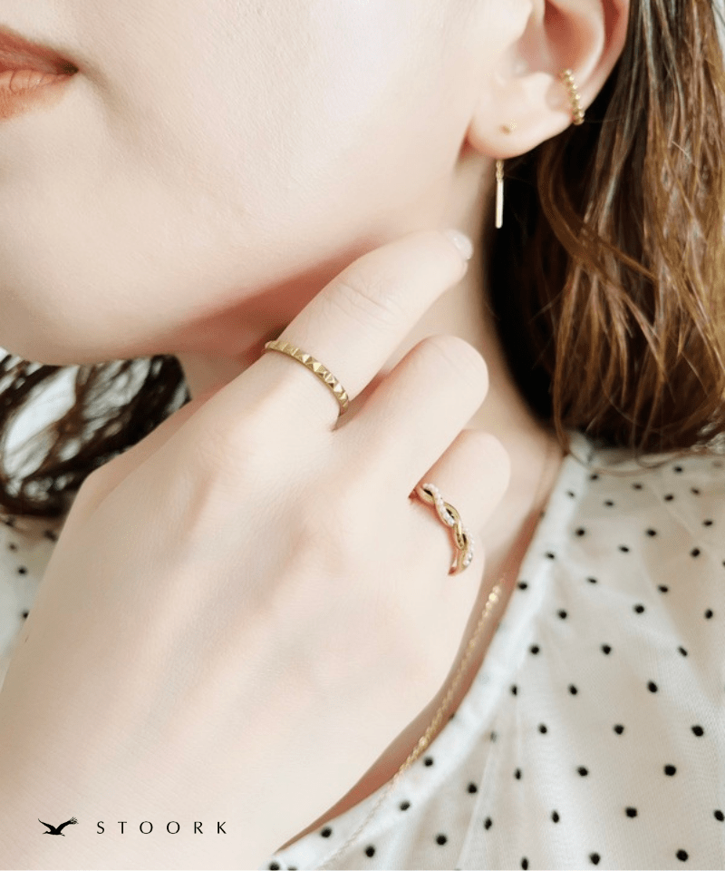 【再入荷】Studded Ring - stoork