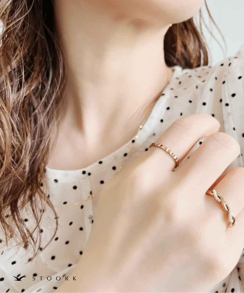 【再入荷】Studded Ring - stoork