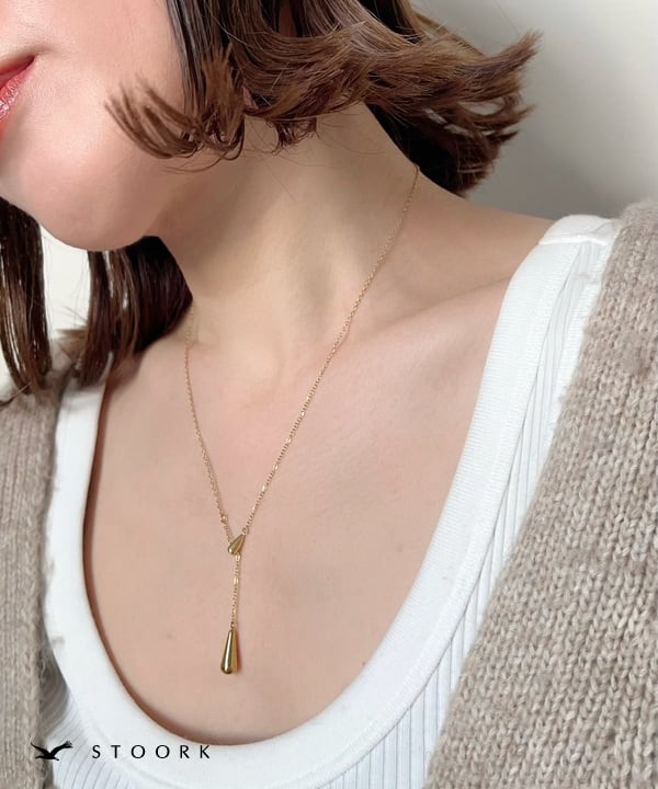 Tassel Water Drop Necklace - stoork