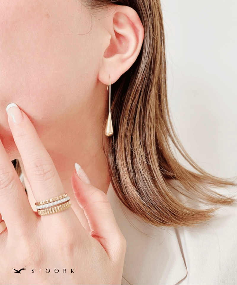 Teardrop Long Pierce - stoork