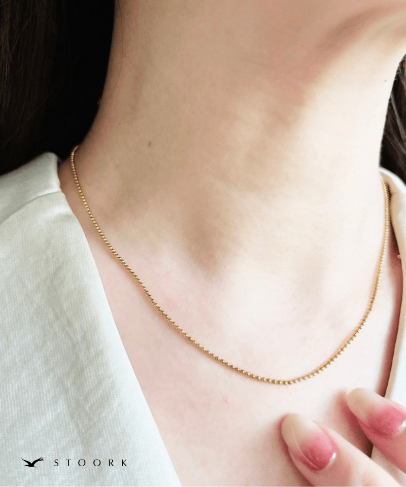 Tiny Ball Necklace - stoork