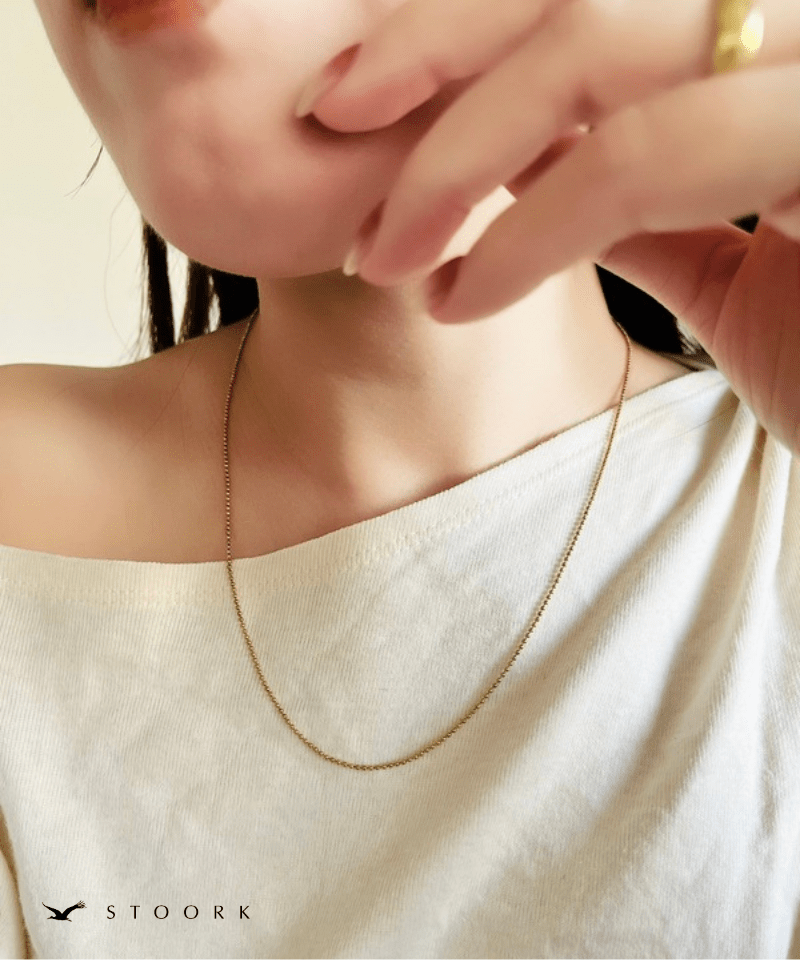 Tiny Ball Necklace - stoork