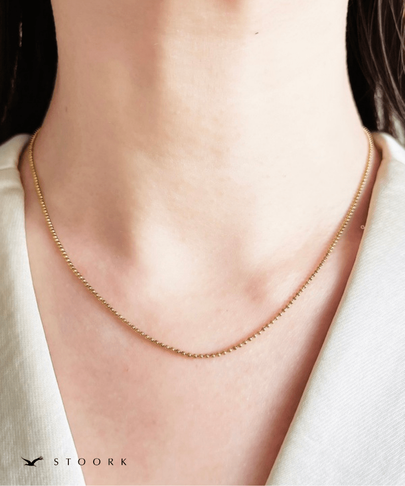 Tiny Ball Necklace - stoork