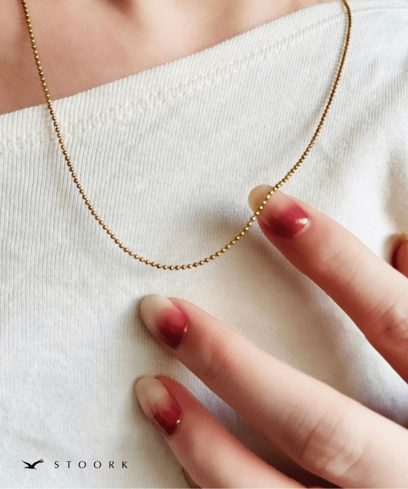 Tiny Ball Necklace - stoork