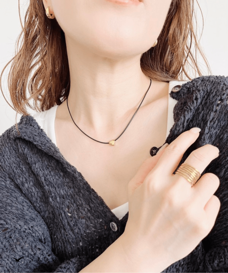 Tiny Heart Code Necklace - stoork