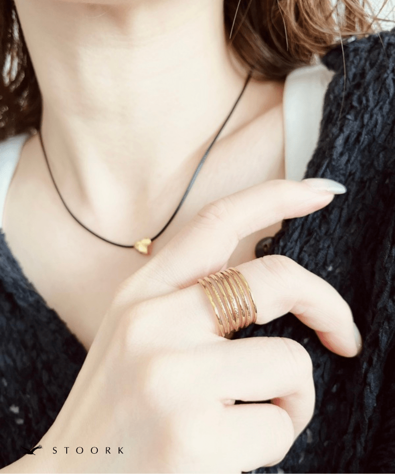 Tiny Heart Code Necklace - stoork