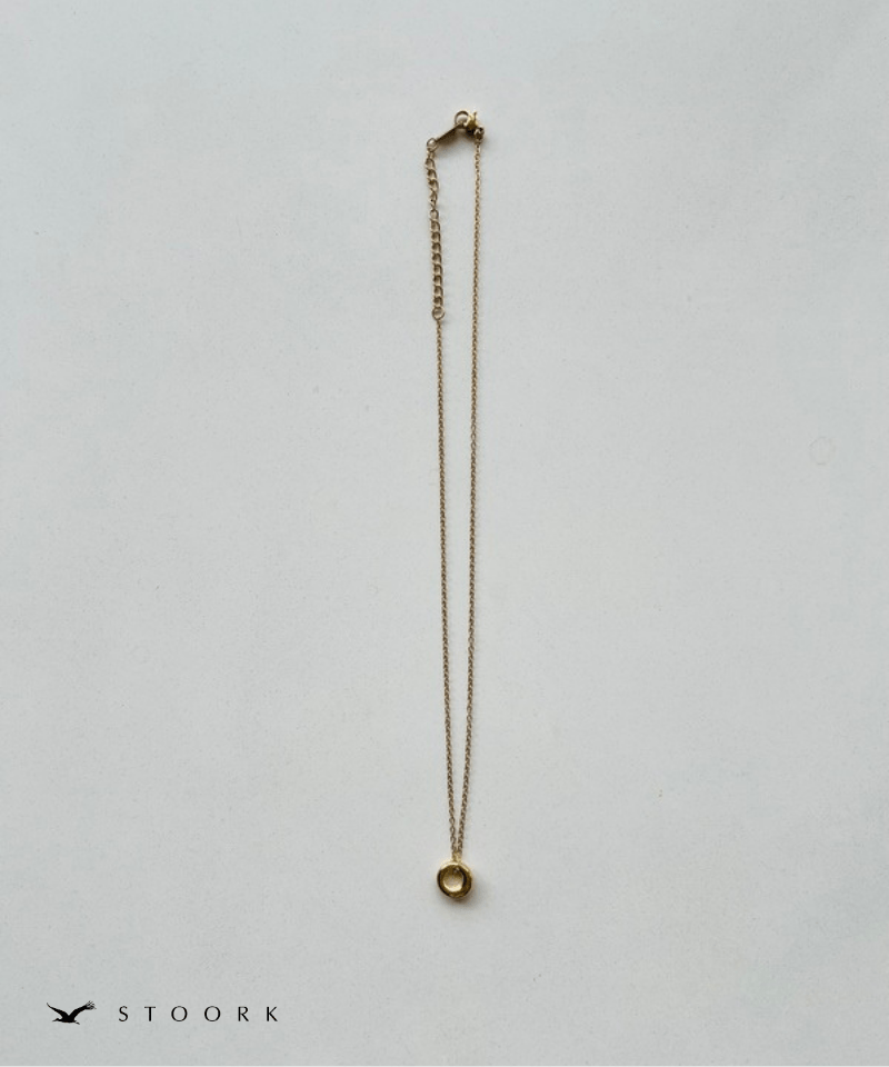 Tiny Round Charm Necklace - stoork