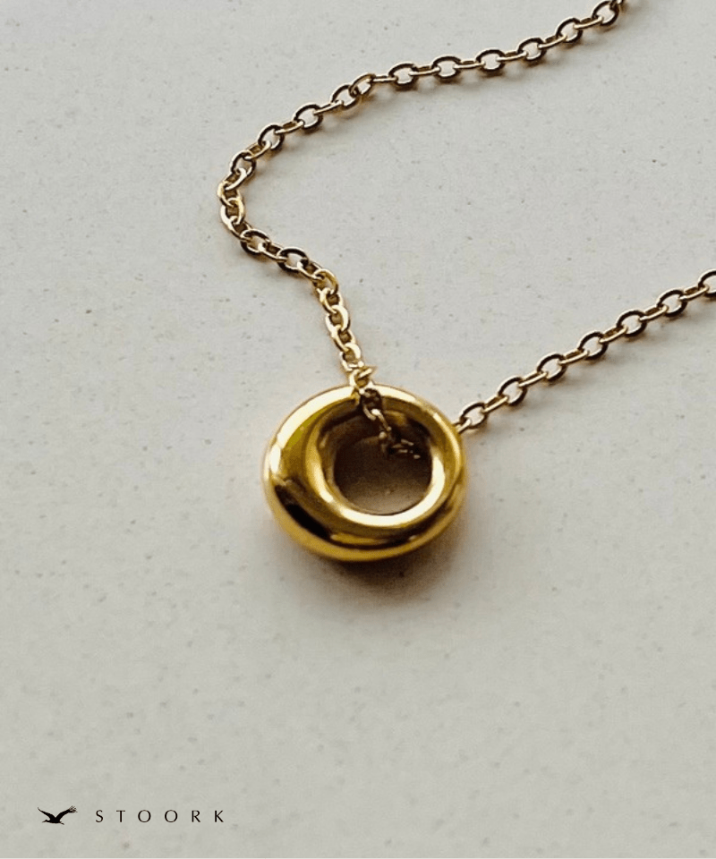Tiny Round Charm Necklace - stoork
