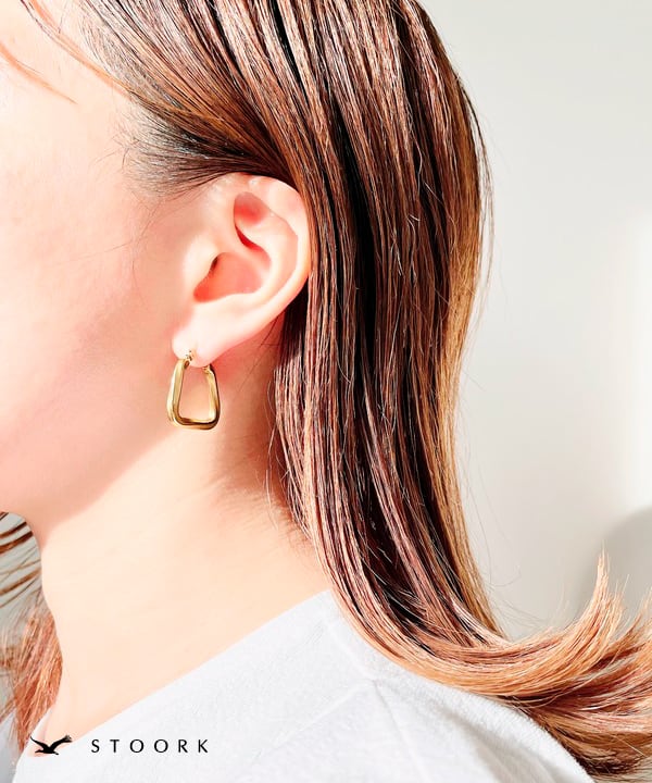 【再入荷】Trapezoid Twist Pierce - stoork