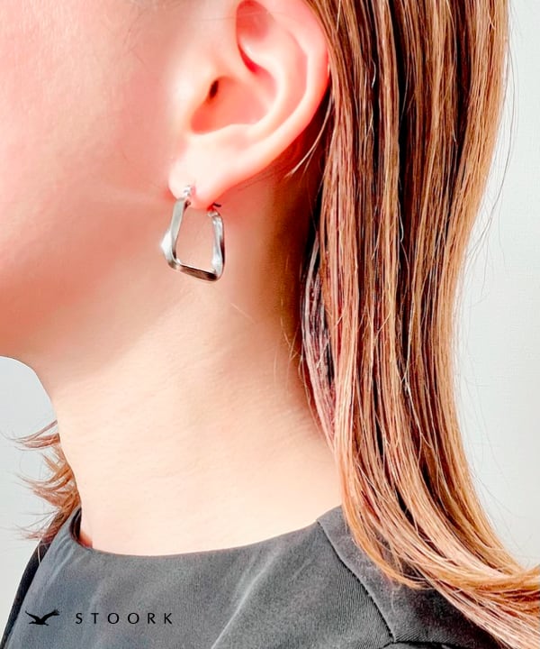 【再入荷】Trapezoid Twist Pierce - stoork
