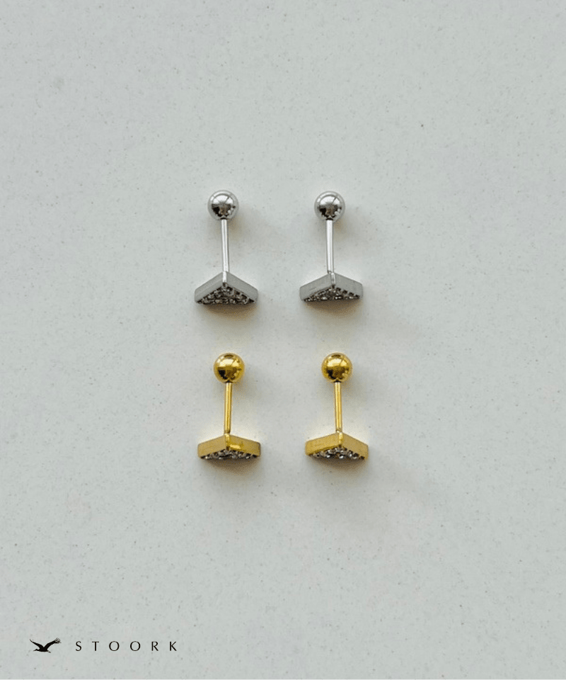 Triangle Stone Pierce - stoork