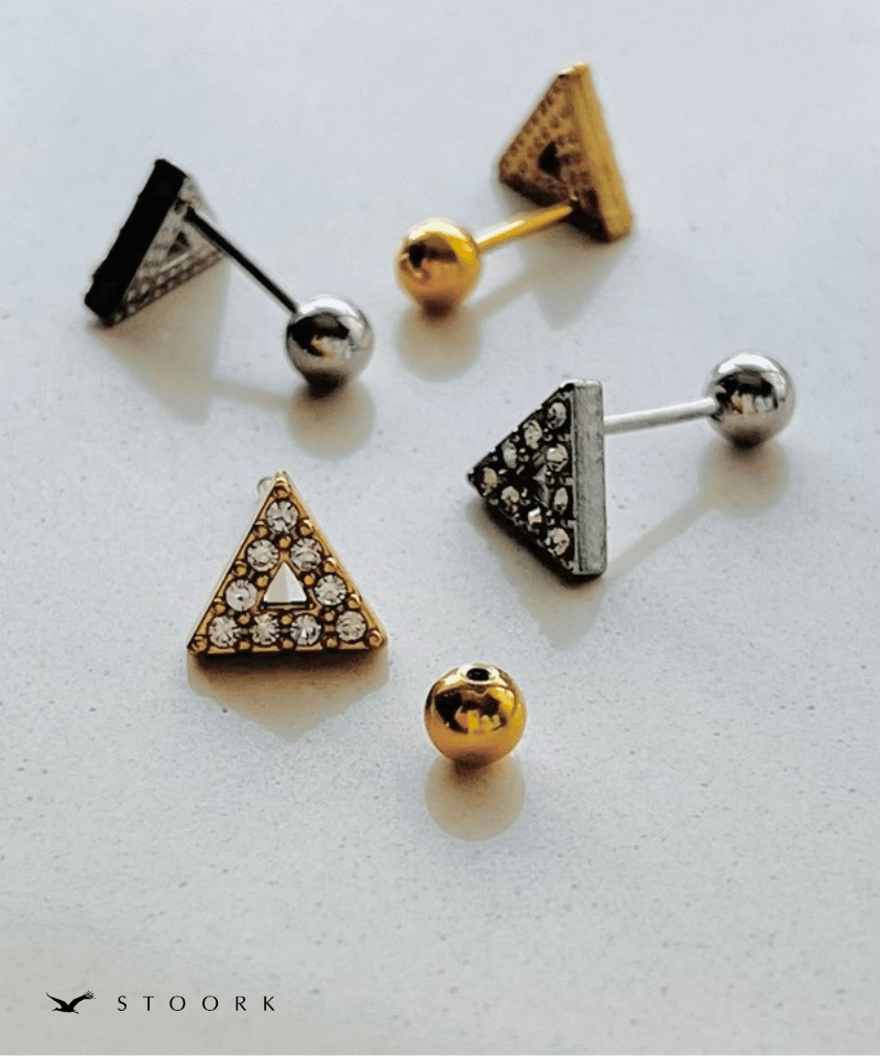 Triangle Stone Pierce - stoork