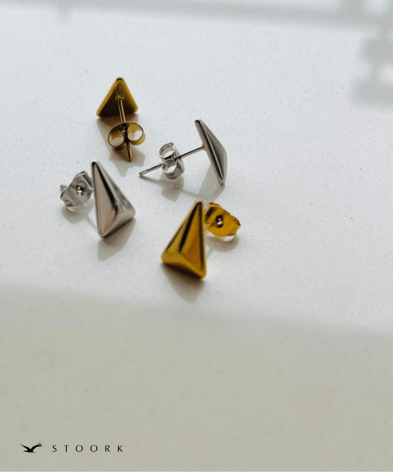 Triangle Studs Pierce - stoork