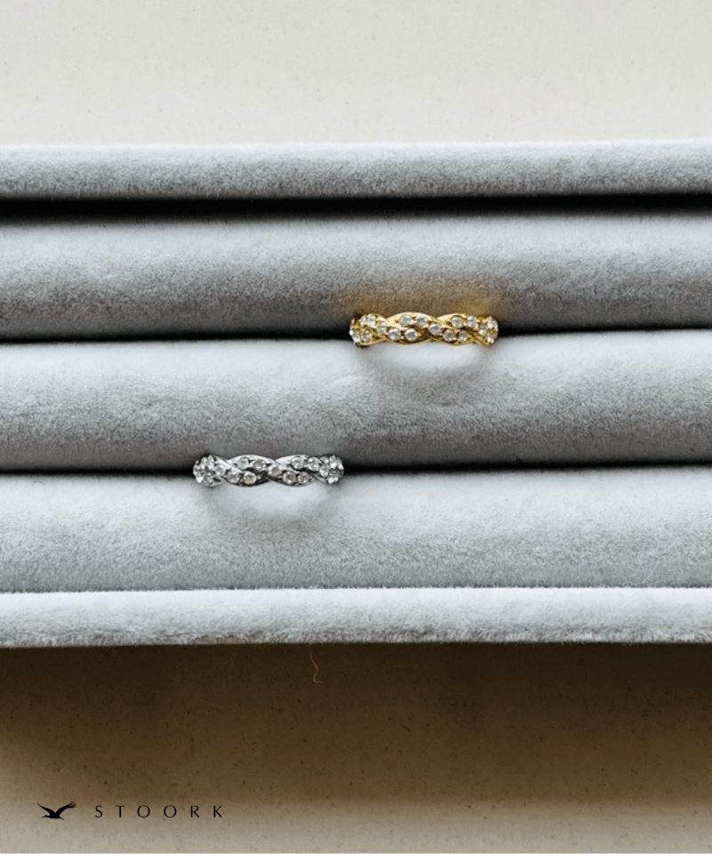 Twist Zircon Ear Cuff - stoork