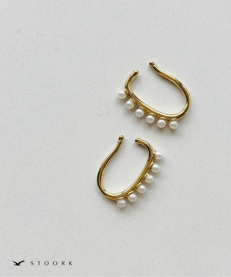 Volume Pearl Ear Cuff - stoork