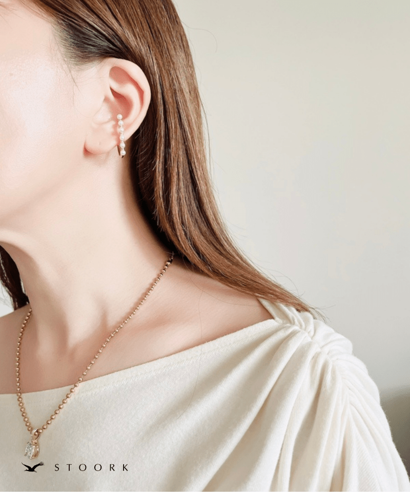 Volume Pearl Ear Cuff - stoork