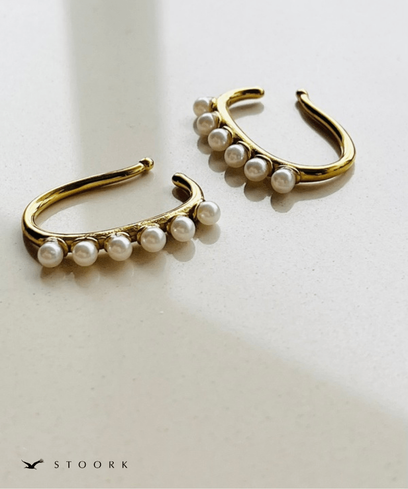 Volume Pearl Ear Cuff - stoork