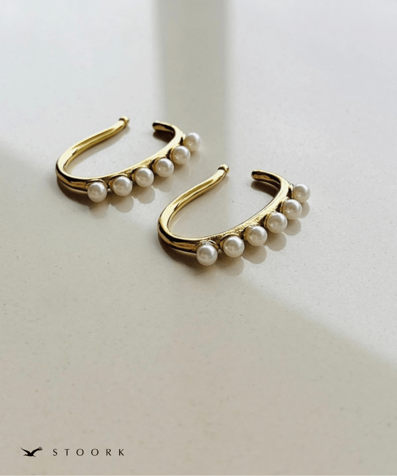 Volume Pearl Ear Cuff - stoork
