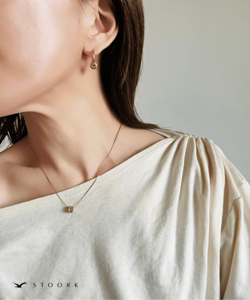 Zircon Ring Necklace - stoork