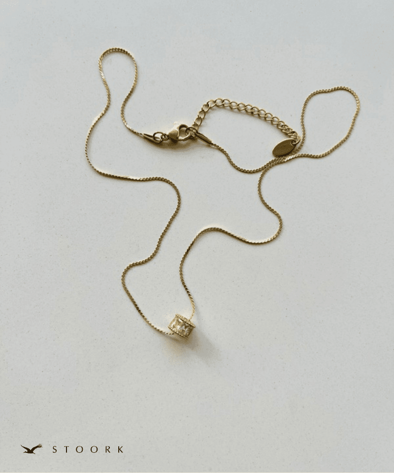 Zircon Ring Necklace - stoork