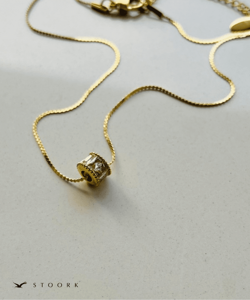 Zircon Ring Necklace - stoork