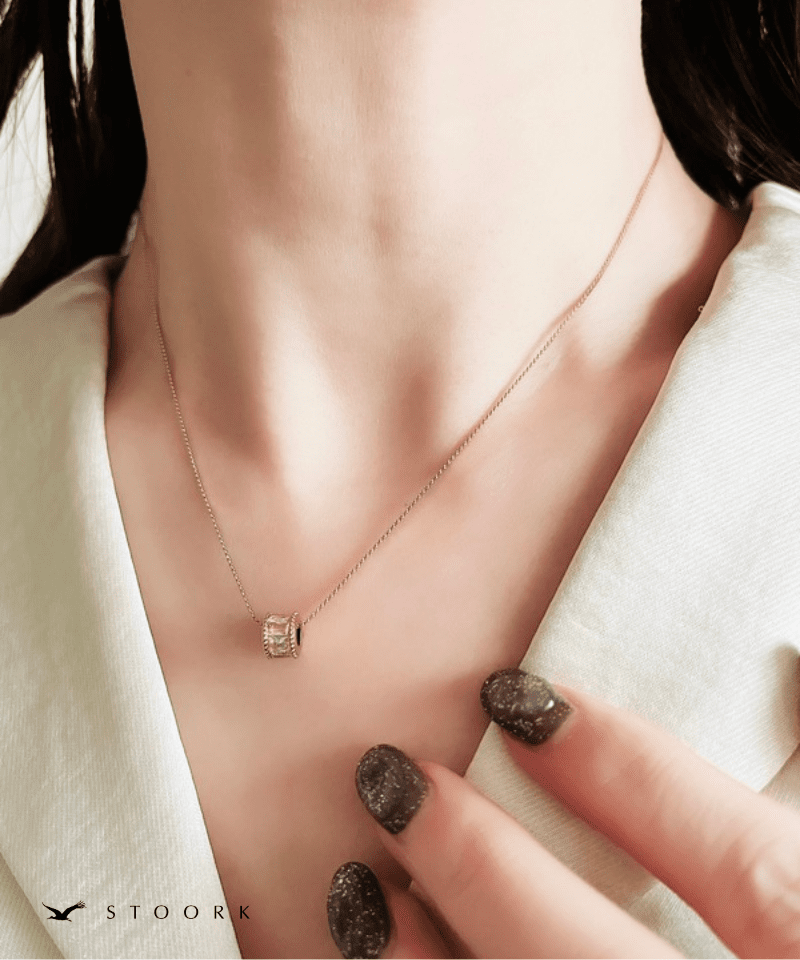 Zircon Ring Necklace - stoork