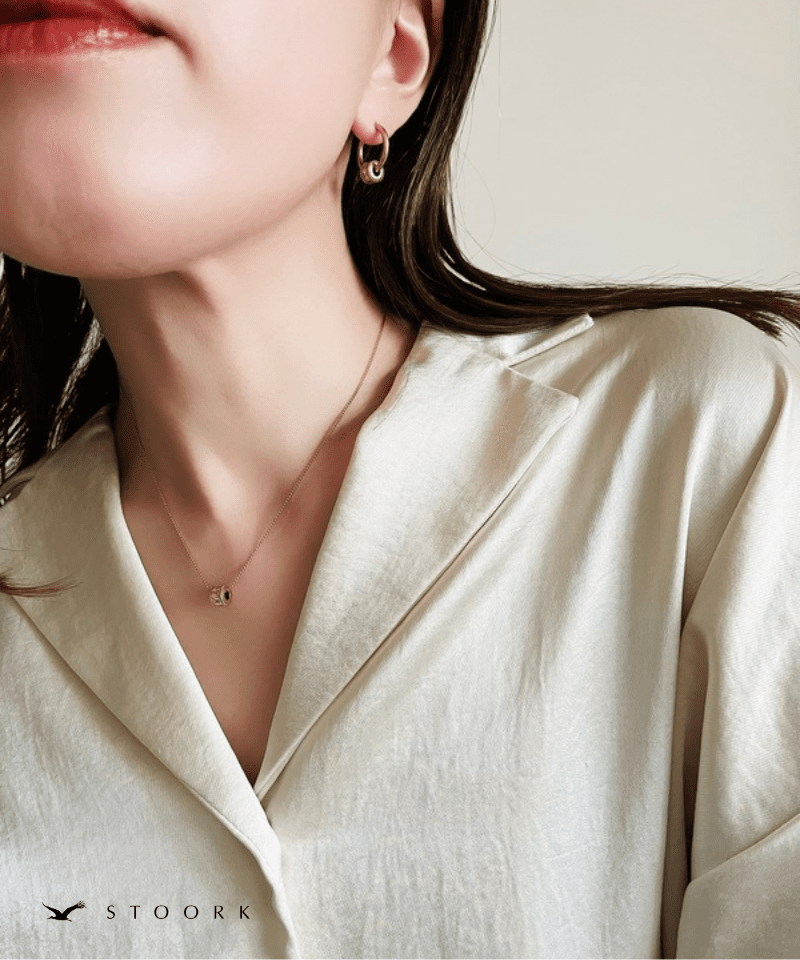 Zircon Ring Necklace - stoork