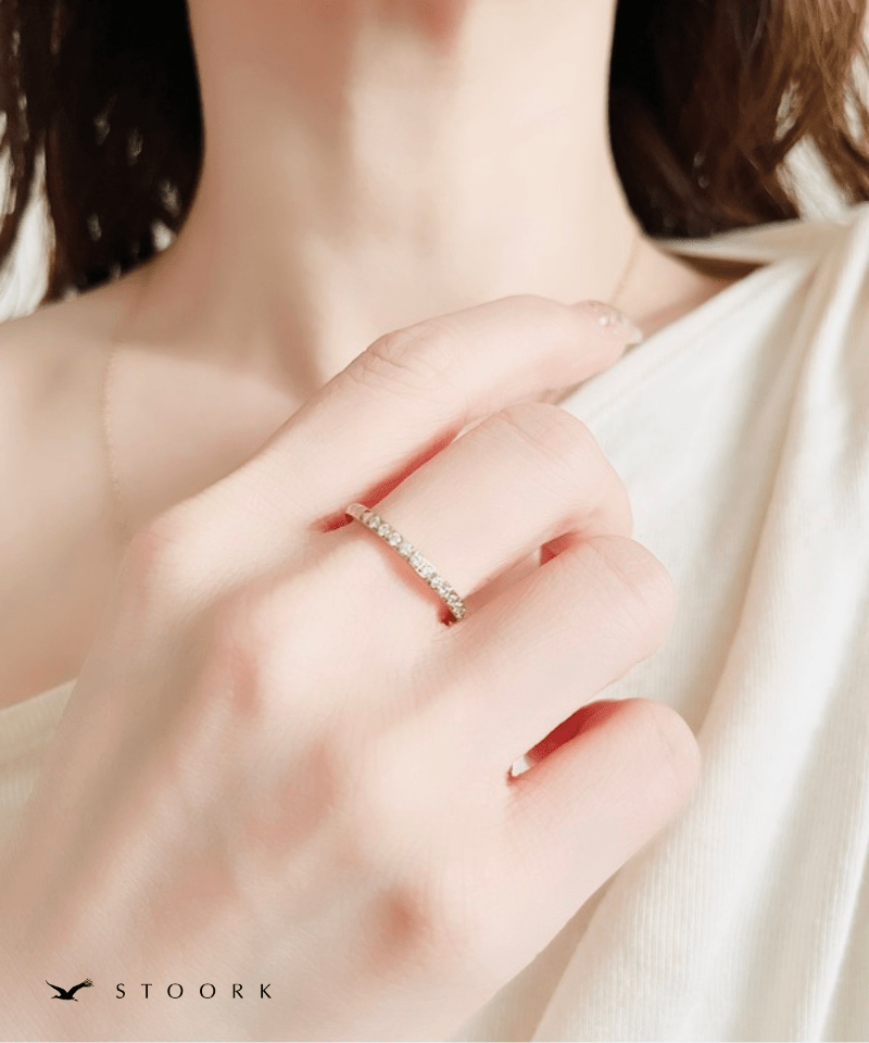 Zircon Studs Ring - stoork