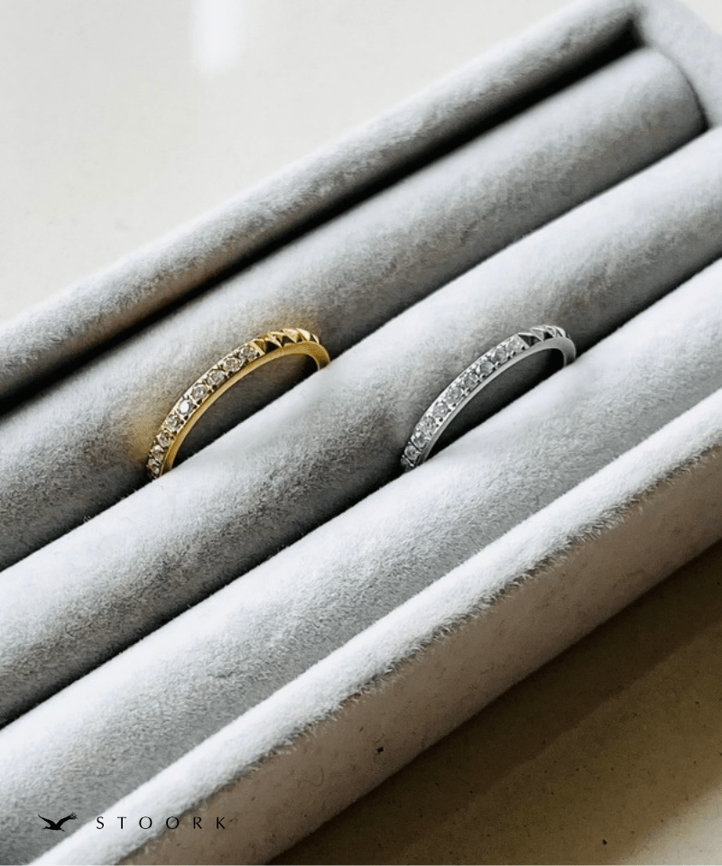 Zircon Studs Ring - stoork