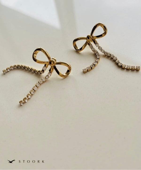 Zirconia Ribbon Pierce - stoork