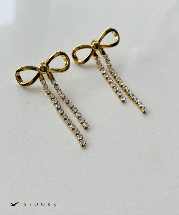 Zirconia Ribbon Pierce - stoork