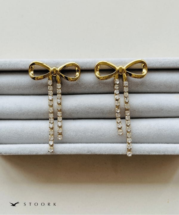 Zirconia Ribbon Pierce - stoork