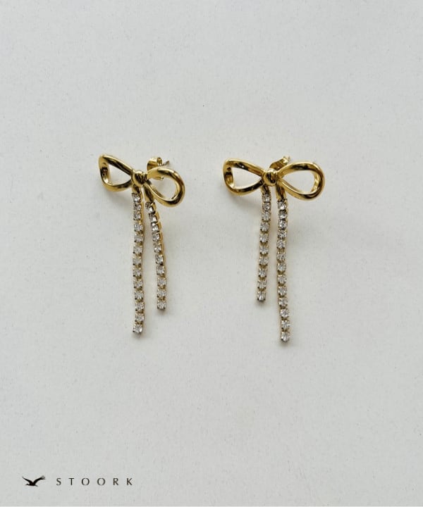 Zirconia Ribbon Pierce - stoork